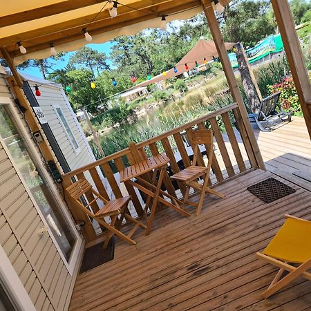Mobil Home Lege Cap Ferret Camping 4 Etoiles Les Viviers Екстериор снимка