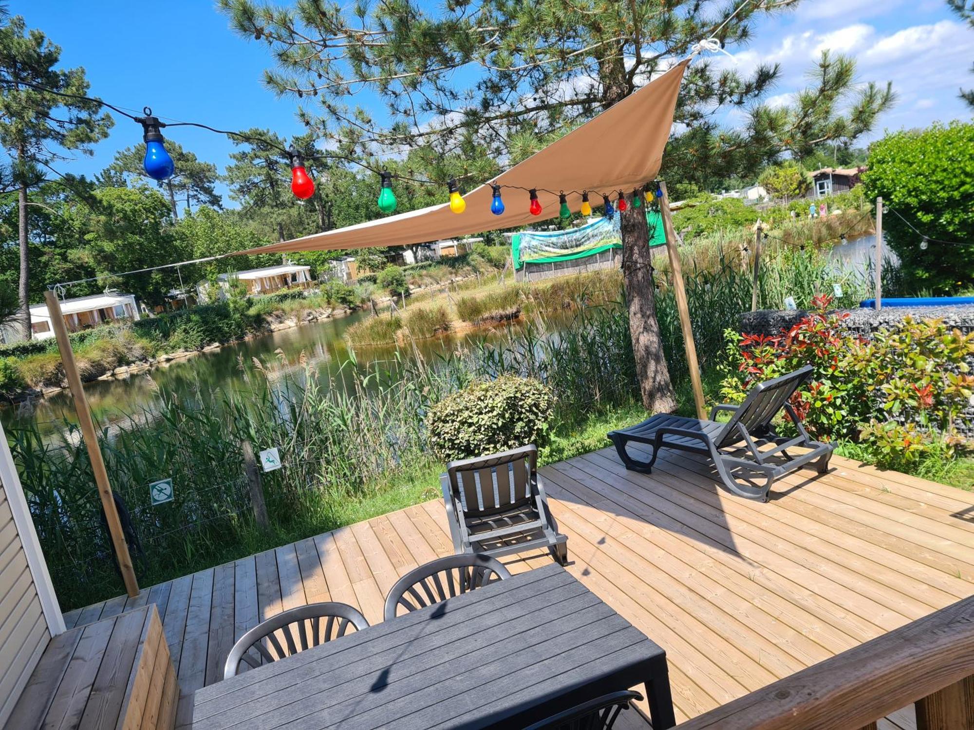 Mobil Home Lege Cap Ferret Camping 4 Etoiles Les Viviers Екстериор снимка